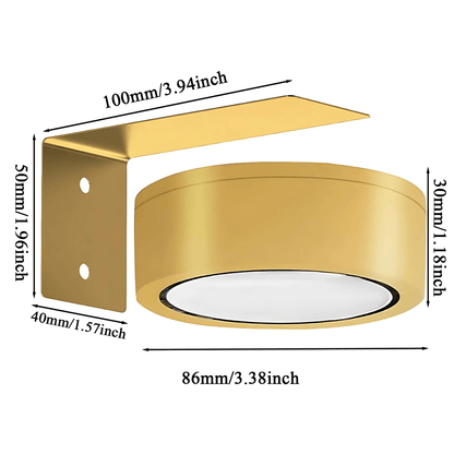 Versatile Magnetic Wall Lamp for Artistic Illumination