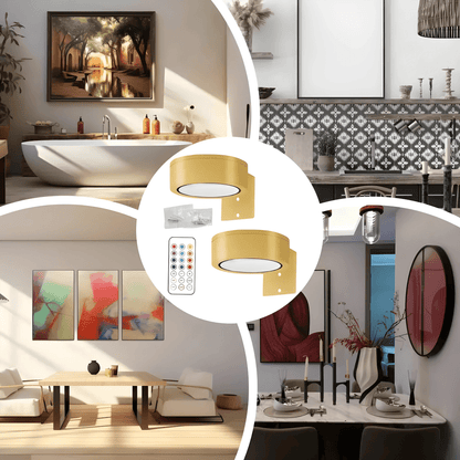 Versatile Magnetic Wall Lamp for Artistic Illumination