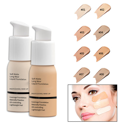 Silky Matte Liquid Foundation for Flawless Confidence