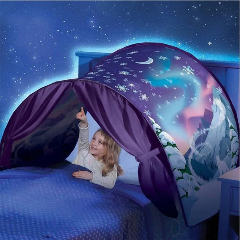 Children's Sleep Tent – Themed Bed Canopy for Imaginative Play