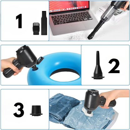 Cordless Car Vacuum with Powerful Suction – Last Day Discount