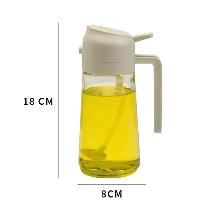 Multi-Functional Oil Dispenser and Sprayer for Cooking & Grilling