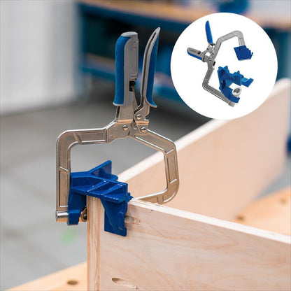 Precision 90-Degree Angle Clamp and T-Support System