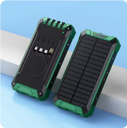 Portable Waterproof Solar Charger | Solar-Powered Power Bank