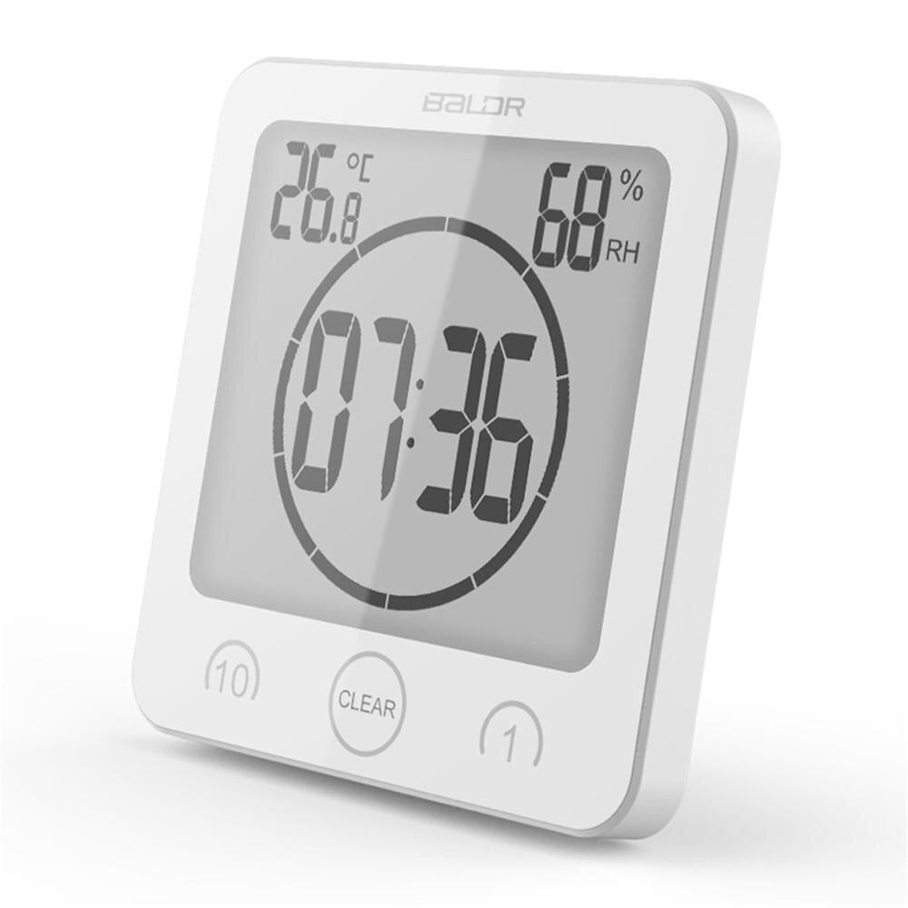 Waterproof Bathroom Clock - Reliable Timekeeping for Showers