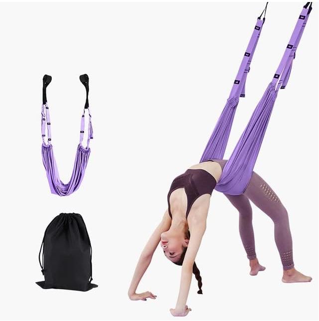 FlexiStretch Pro - Adjustable Yoga Strap for Full-Body Workout