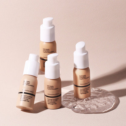 Silky Matte Liquid Foundation for Flawless Confidence