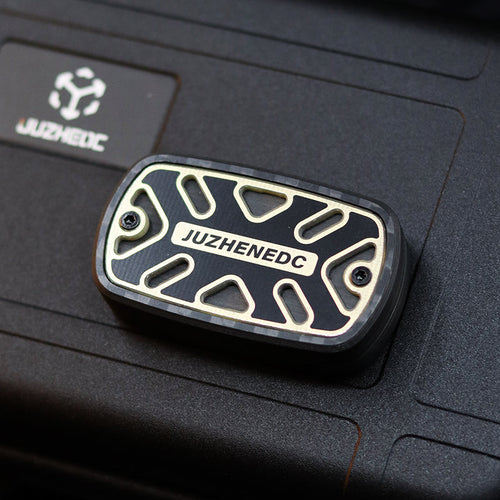 Carbon Fiber Push Card Toy for Decompression – EDC Design