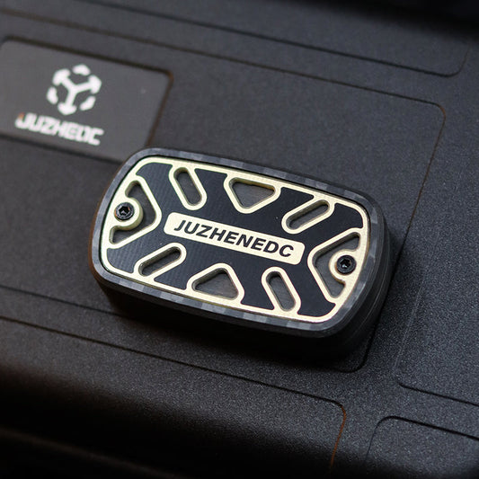 Carbon Fiber Push Card Toy for Decompression – EDC Design
