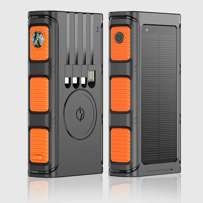 Portable Waterproof Solar Charger | Solar-Powered Power Bank