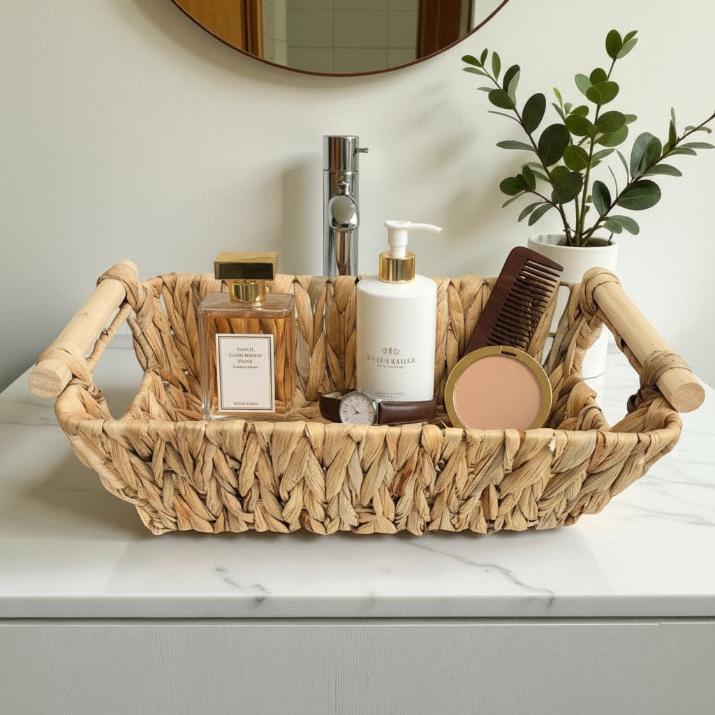 Chic Woven Storage Basket for Effortless Organization
