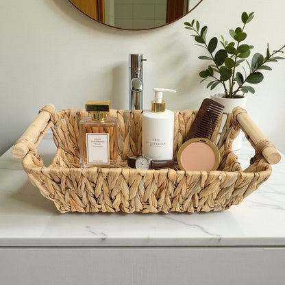 Chic Woven Storage Basket for Effortless Organization