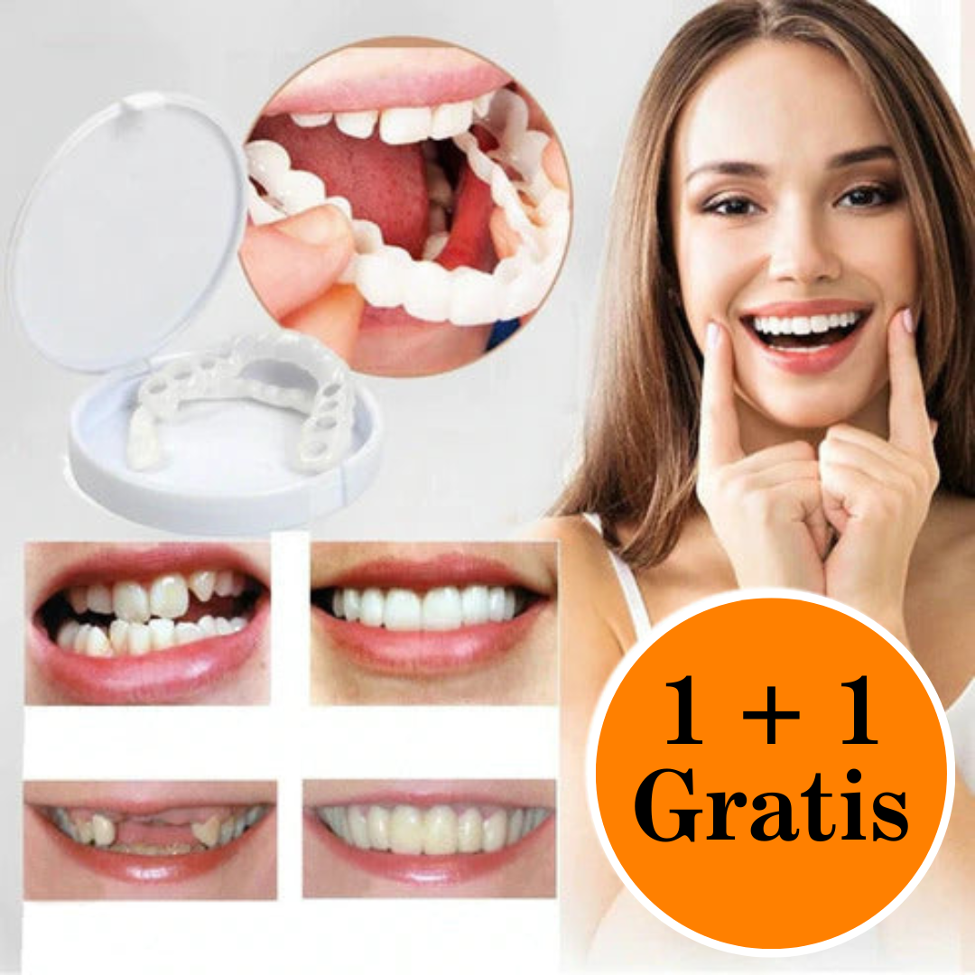 Instant Smile Enhancer Kit | Achieve a Brighter Smile in Minutes | Reusable & Gentle on Teeth | 1 Complete Set in Bright White