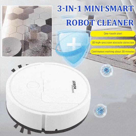 Robotic Floor Cleaner - Automatic Sweeping Device