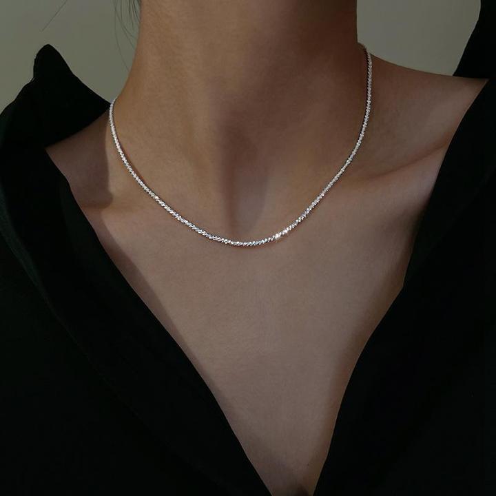 Silver Set of Starry Night Necklaces