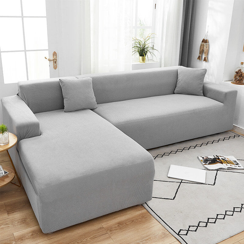 Elastic Sofa Protector Cover – Fits Corner and Standard Sofas
