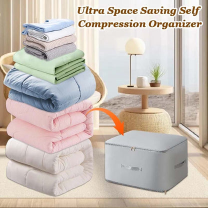 Space-Saving Self-Compressing Storage Organizer