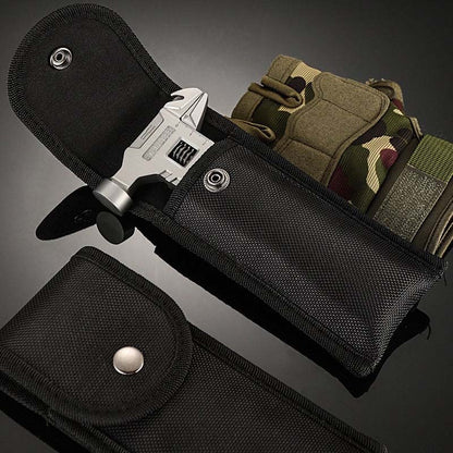 Folding Body Ball Hammer in Stainless Steel - Multifunction Tool