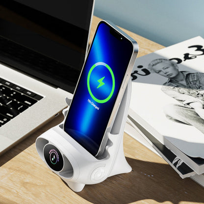FlexCharge Chair – Wireless Fast Charging Stand & Phone Holder Design