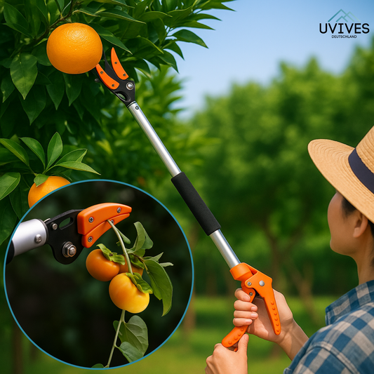 Effortless Cutting Tool for Tall Hedges