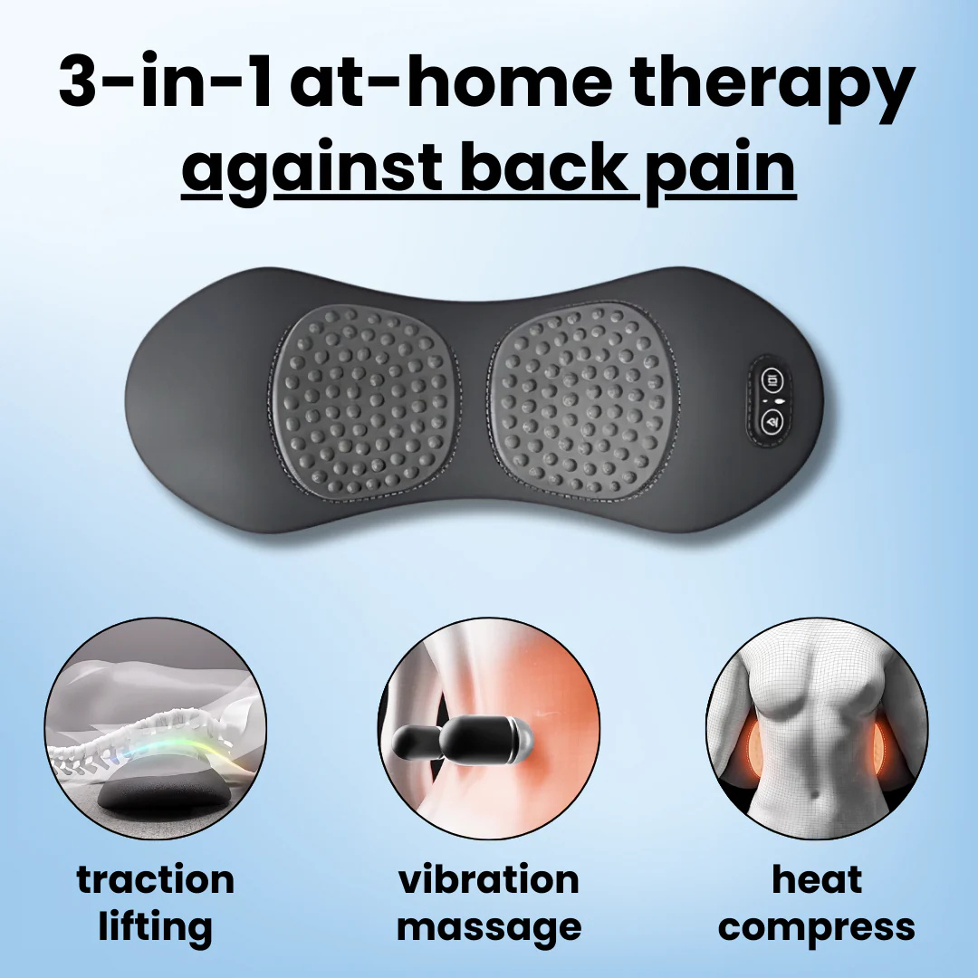 Ultimate 3-in-1 Back Relief Massager