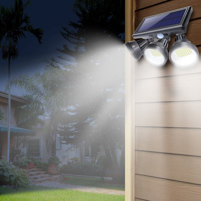 Outdoor Solar Floodlight with Motion Detection for Security