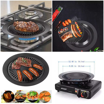 Stove-Top Grill Pan for BBQ Cooking