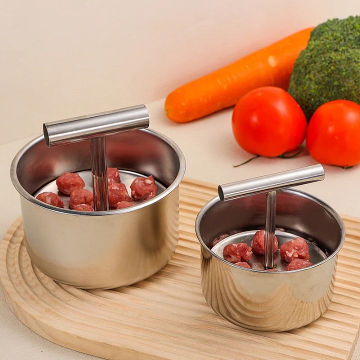 Stainless Steel Meatball Maker for Perfectly Shaped Balls