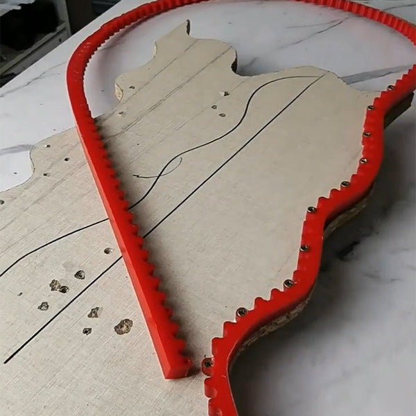 Versatile Woodworking Contour Strip for Precision Shaping