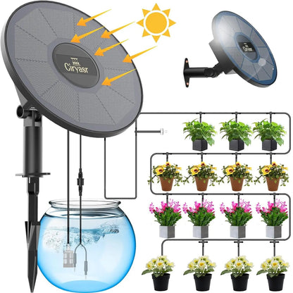Automatic Watering System for Drip Irrigation Powered by Solar Energy