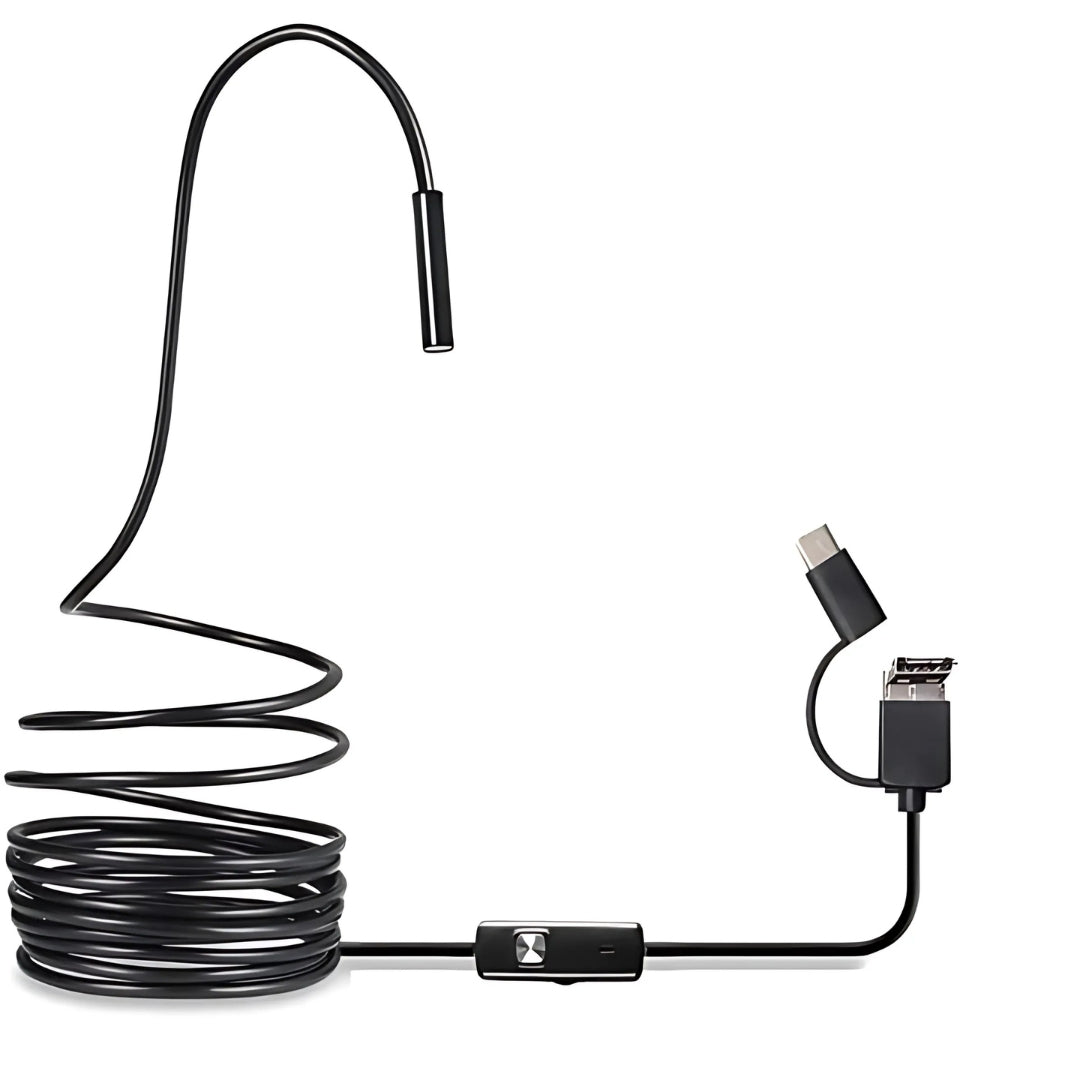 Waterproof Endoscope with Bright LED Light – AquaLux Model