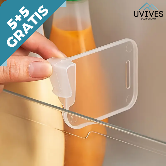 5+5 FREE | Fridge Organizer – End Clutter, Everything in Its Spot!