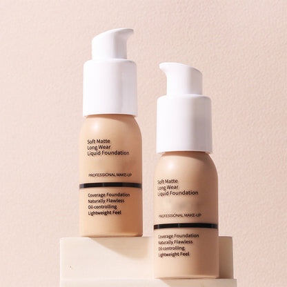 Silky Matte Liquid Foundation for Flawless Confidence