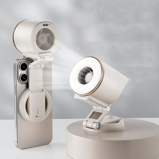 500mAh Magnetic Portable Fan with Adjustable Stand