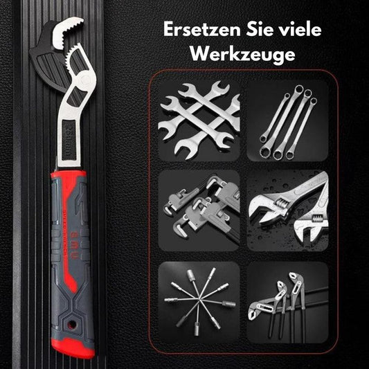 Versatile Smart Wrench | Self-Adjusting Tool for All Fasteners