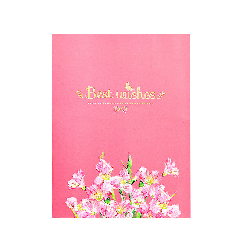 Artistic Pop-Up Greeting Card for Mother's Day