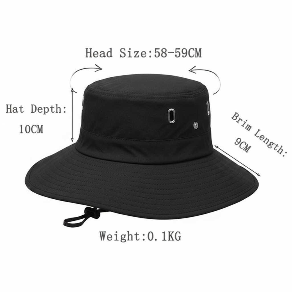 Lightweight UV Protection Outdoor Adventure Hat for Sun Safety