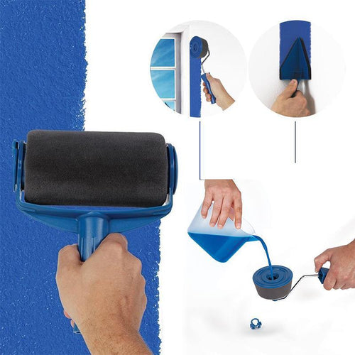 Refillable Edge Paint Roller with Tank for Easy Application
