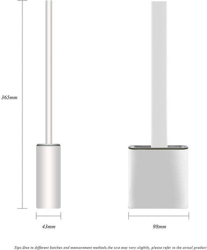 Flexible Silicone Toilet Brush for Effortless Cleaning