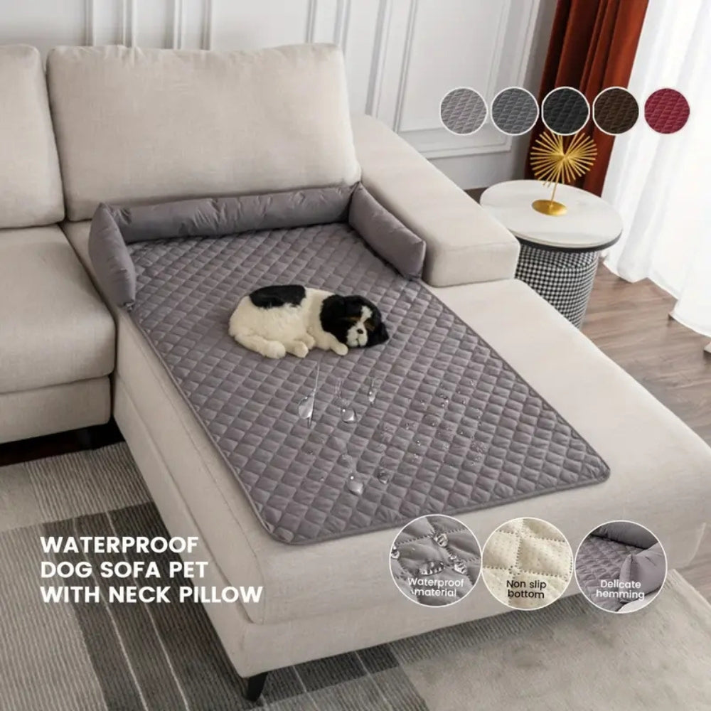 ComfortGuard Quilted Pet Couch Cover