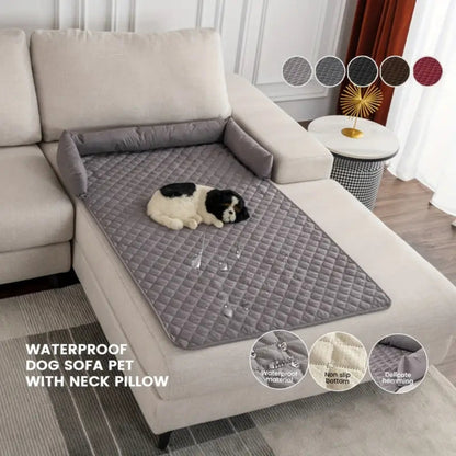 ComfortGuard Quilted Pet Couch Cover