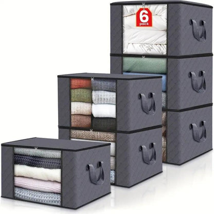 Space-Saving Foldable Storage Bag for Clothes – Dustproof Design