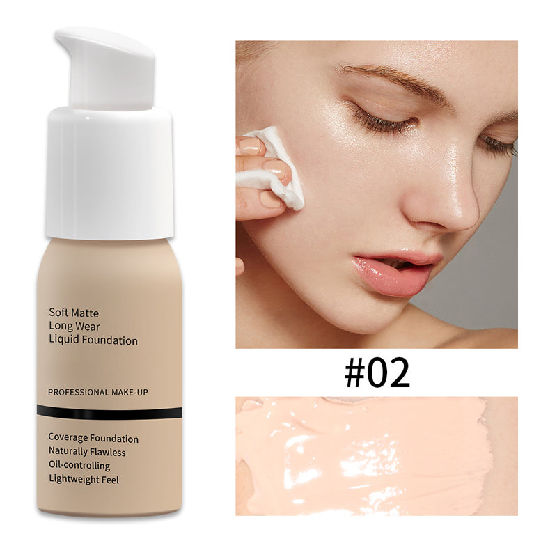 Silky Matte Liquid Foundation for Flawless Confidence
