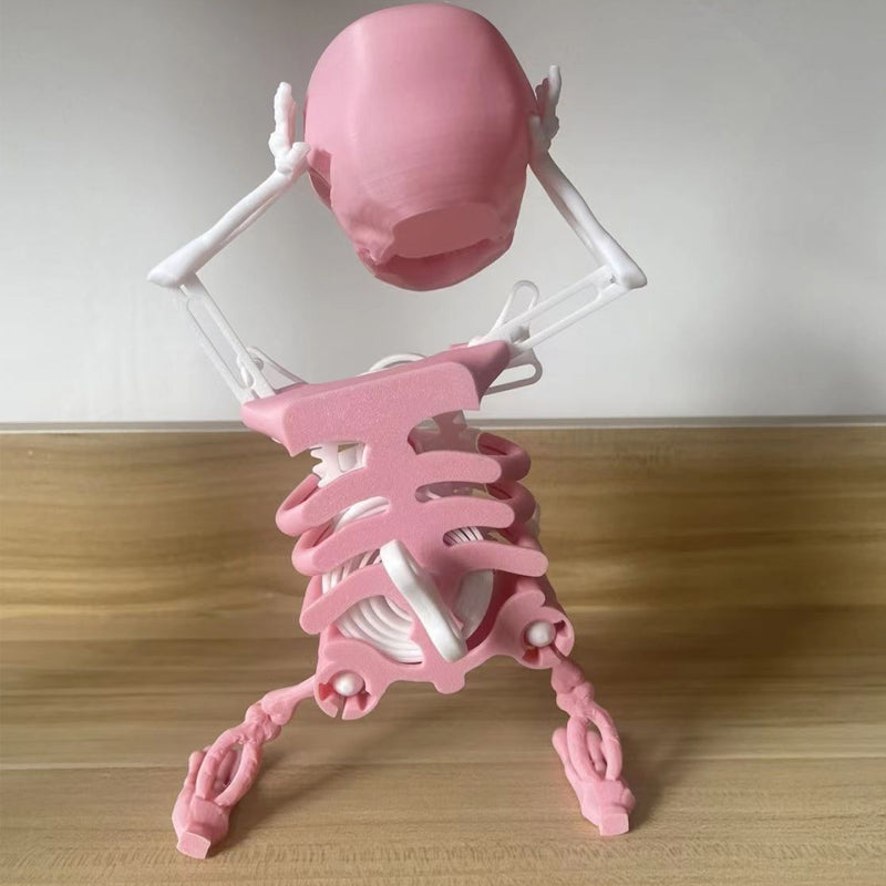 3D Skull Toy for Dancing and Swinging Activities