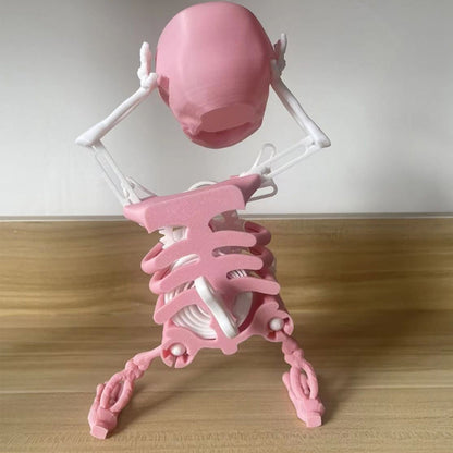 3D Skull Toy for Dancing and Swinging Activities