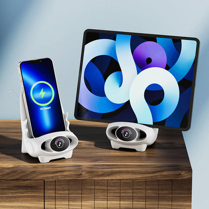 FlexCharge Chair – Wireless Fast Charging Stand & Phone Holder Design