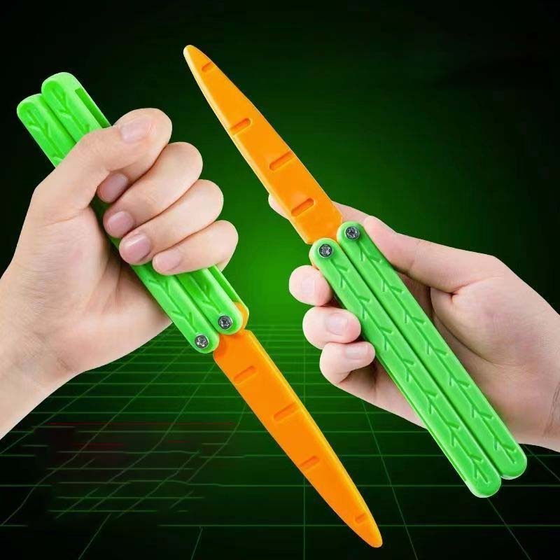 Toy Butterfly Knife for Practice and Tricks