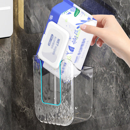 Wall-Mounted Tissue Organizer for a Clutter-Free Space