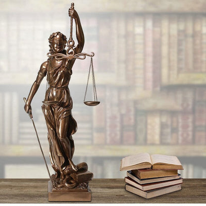 Justice Goddess Decorative Statue