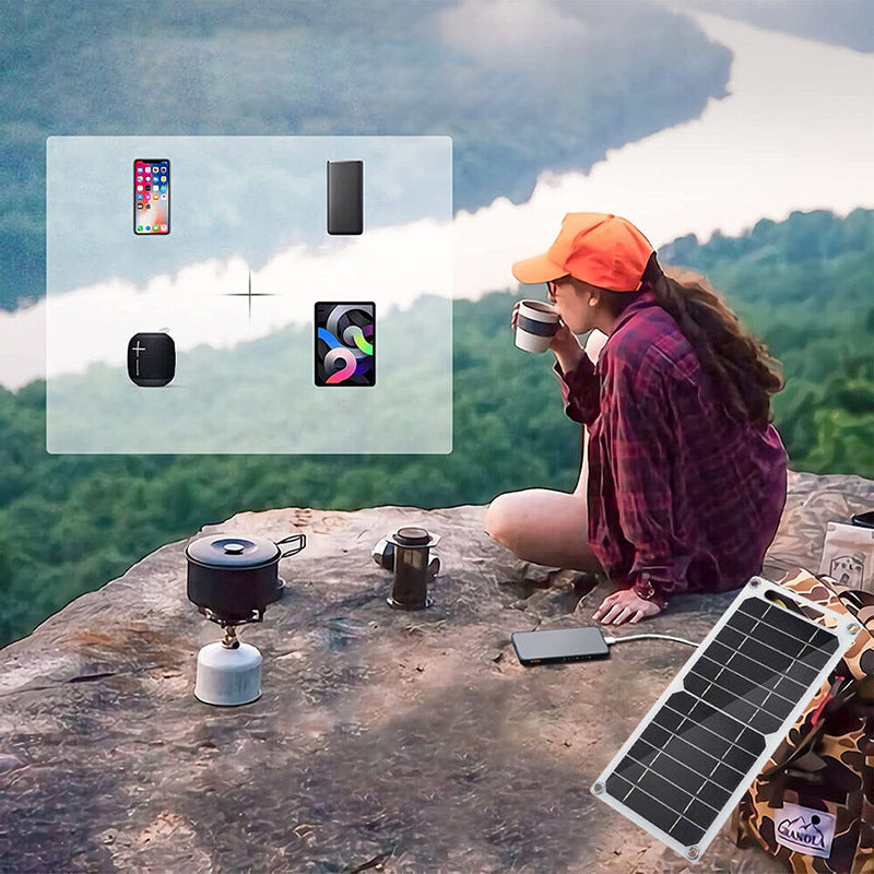 Portable Solar Charger for Ultimate Outdoor Adventures